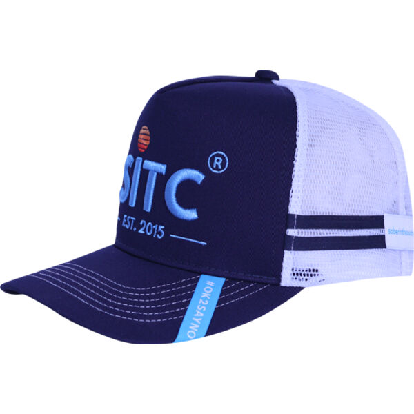 SITC Trucker Cap (high-profile) - Navy Thumbnail